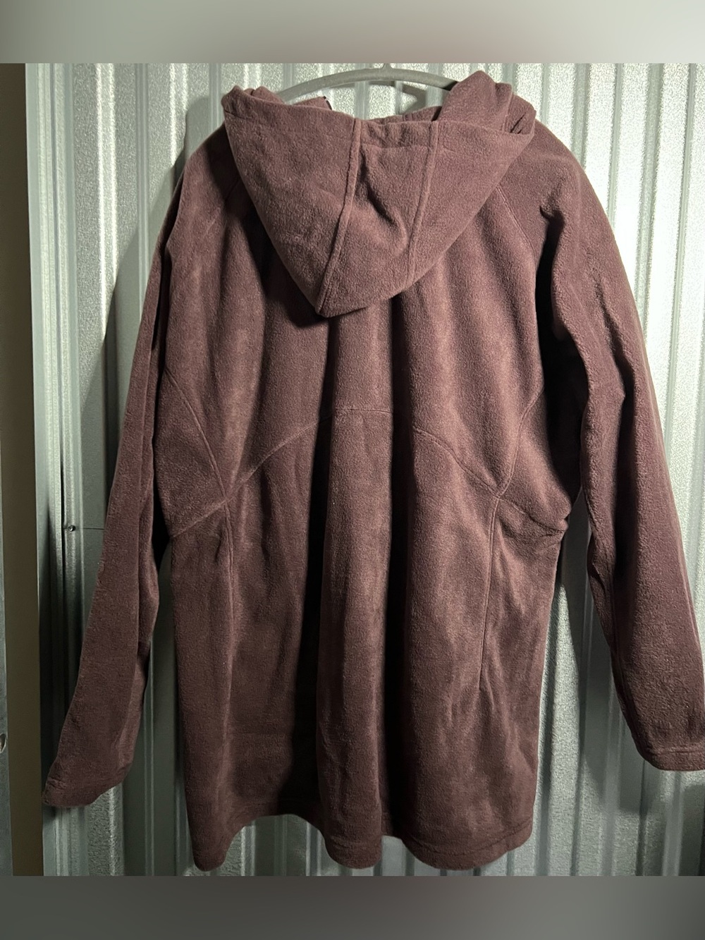 Columbia Hooded Plush Zip Jacket Benton Springs II Long Hoodie Fleece 3x NWT - Picture 4 of 5